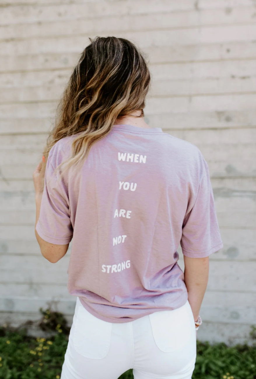 Lean On Me Tee