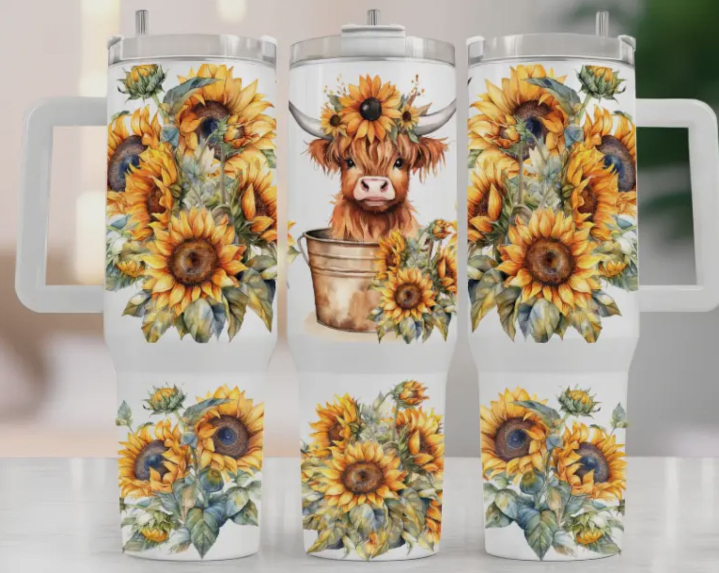Highland Cow 40oz. Tumbler