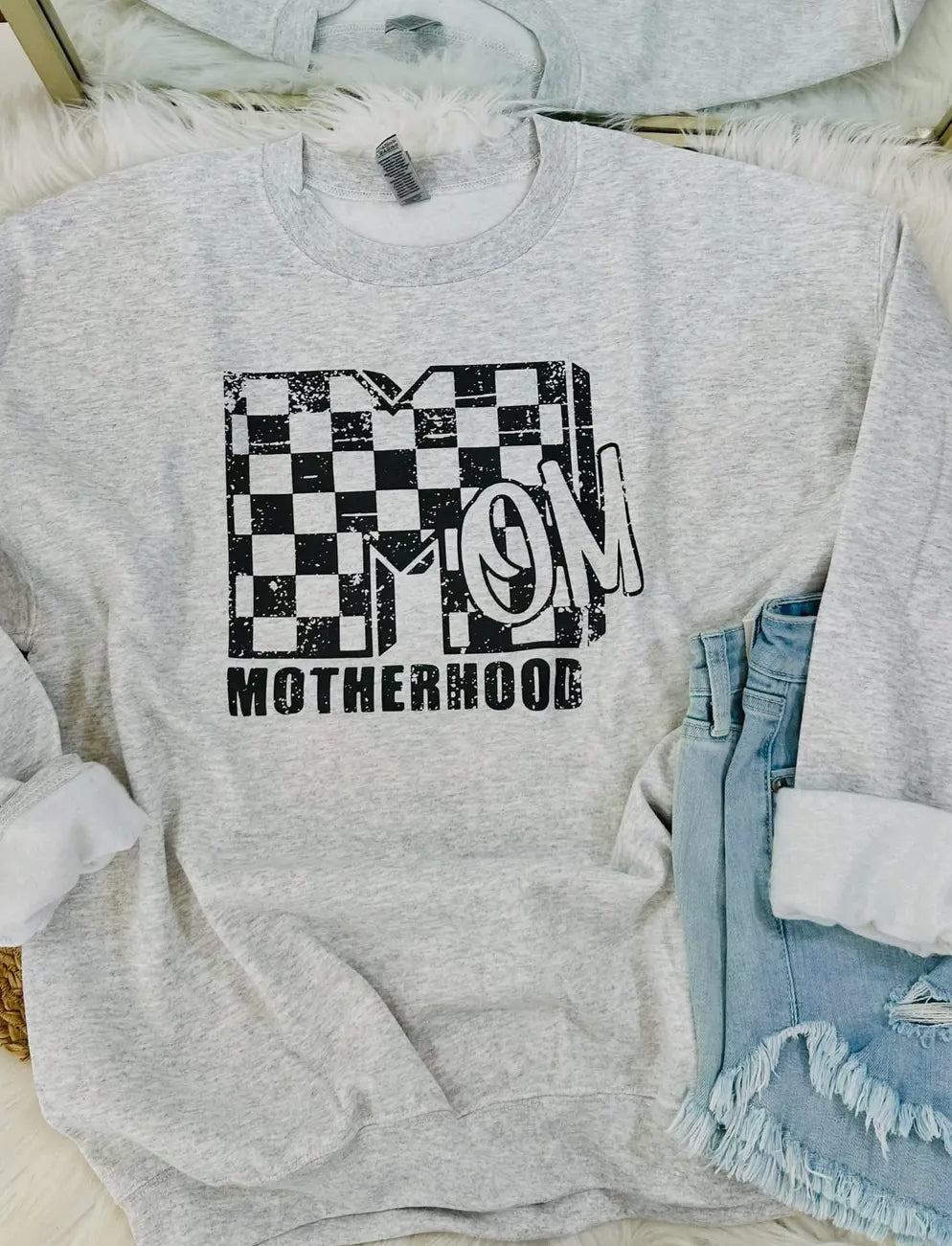 PLUS SIZE MOM Motherhood Sweatshirt