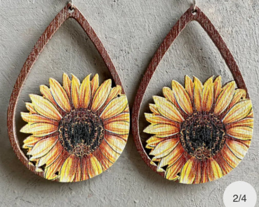 Wooden Earrings