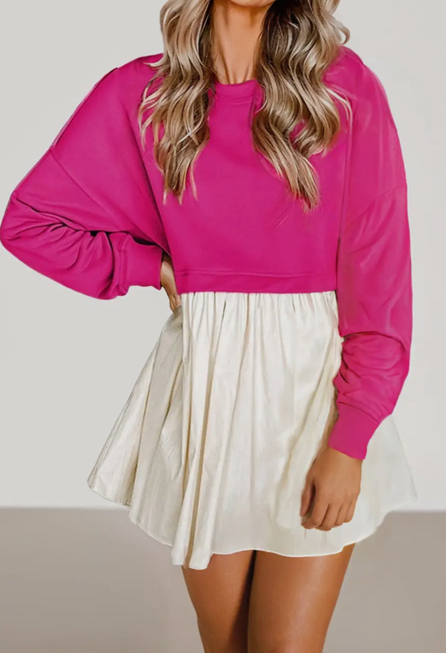 Sweatshirt Mini Dress