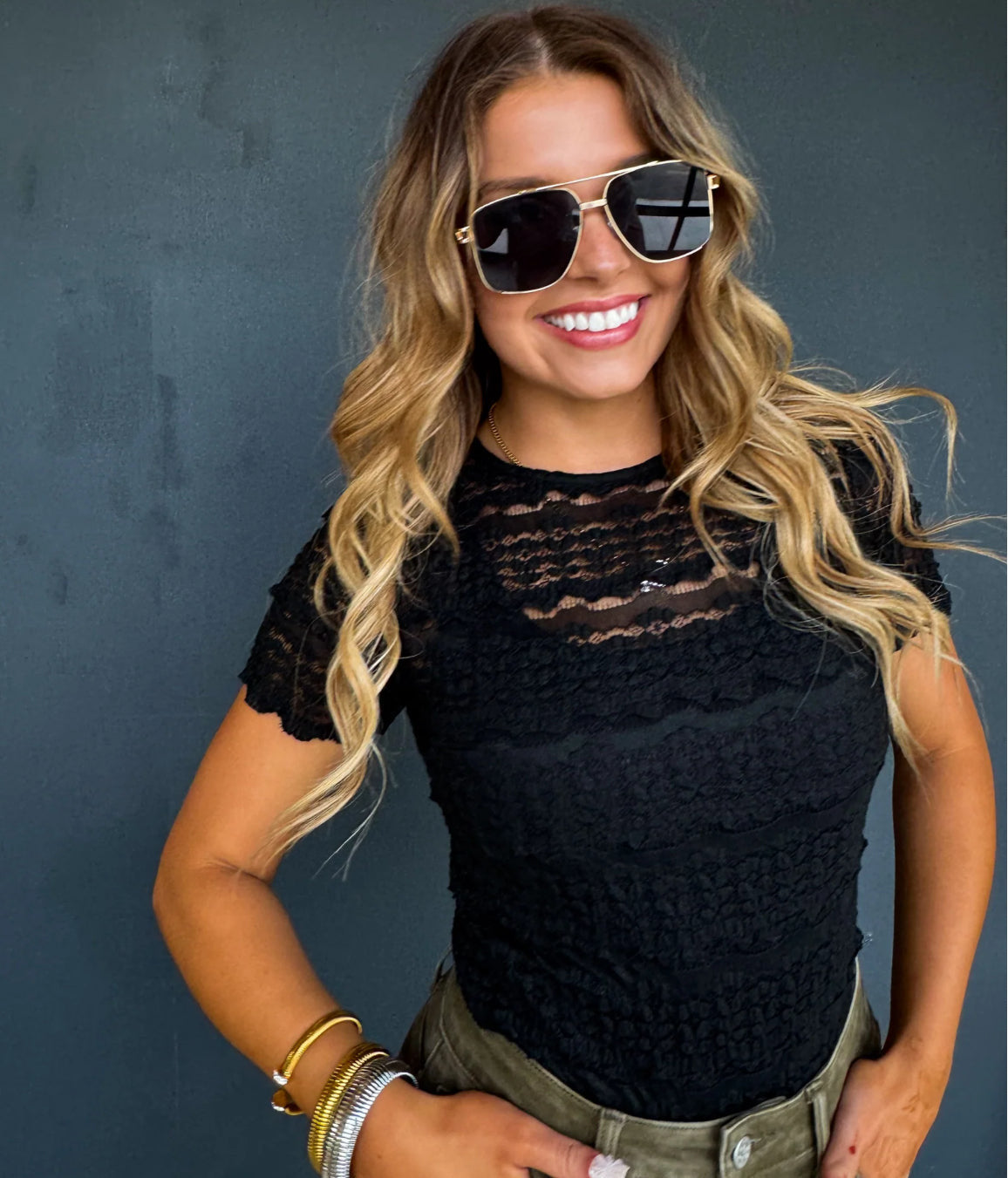 Rosalie Lace Top