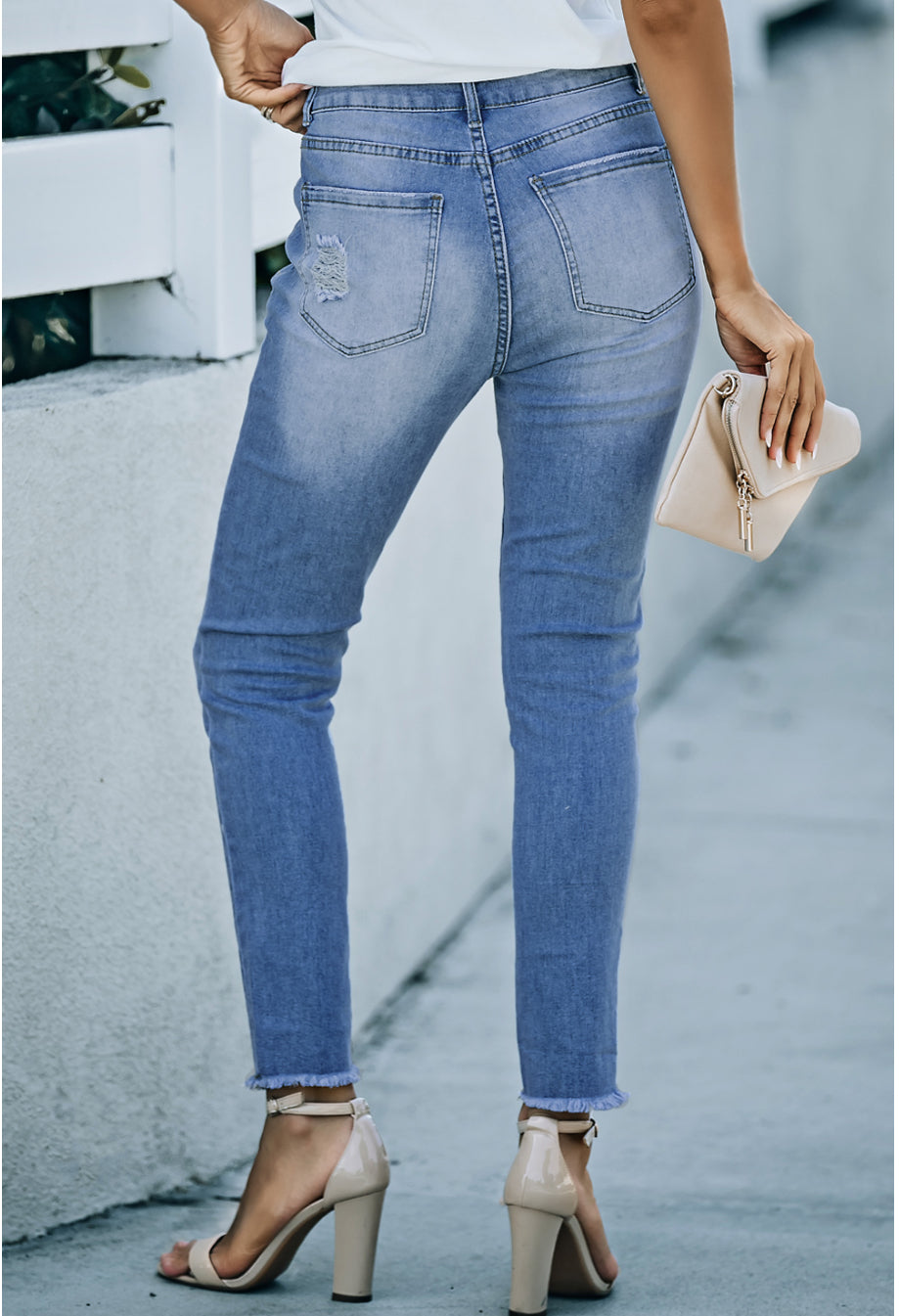 High Waist Skinny Jeans