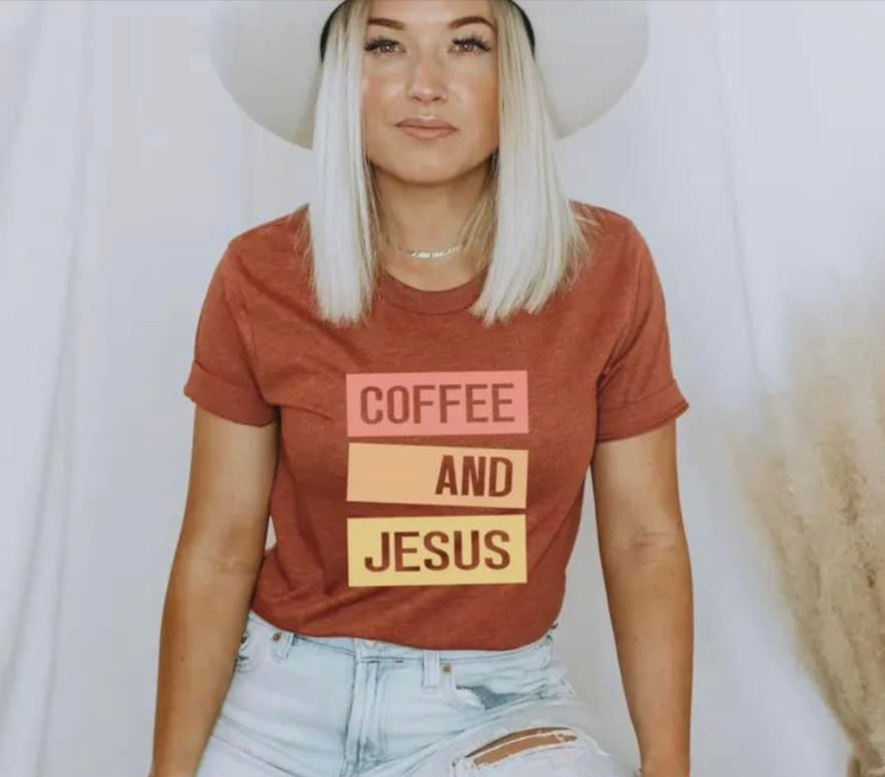 Coffee and Jesus Tee