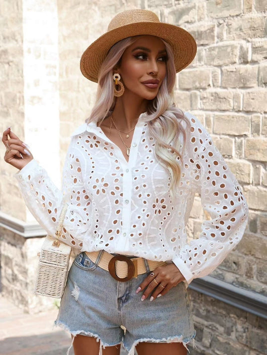 Floral Button Down Long Sleeve