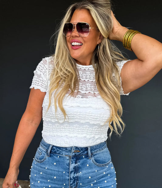 Rosalie Lace Top